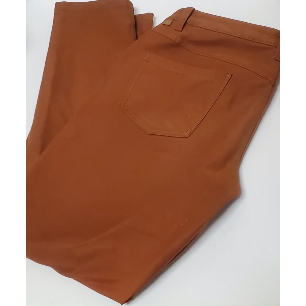 Lululemon 32 Pants 5 Pocket ABC Slim Fit Utilitech Pants Copper Brown Chino Jean